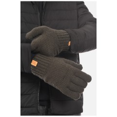 Перчатки мужские акриловые утепленные цвета хаки 193715L Перчатки мужские акриловые утепленные цвета хаки 193715L