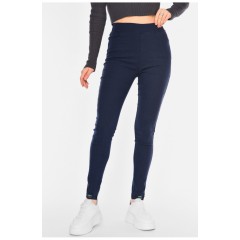 Джинсы женские зауженные темно-синего цвета 193883L