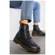 Черевики жіночі демісезонні чорного кольору 194009L