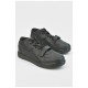 Кросівки чоловічі чорного кольору на шнурівці 194090L Кросівки чоловічі чорного кольору на шнурівці 194090L
