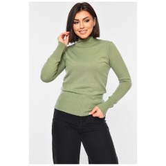 Гольф жіночий однотонний м'ятного кольору 194575L