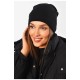 Шапка женская демисезонная черного цвета 194602L