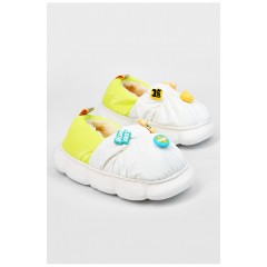 Капці домашні дитячі білого кольору 194790L