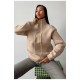 Худые женское из турецкого флиса бежевого цвета 195614L