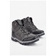 Черевики чоловічі зимові на хутрі сірого кольору 195983L