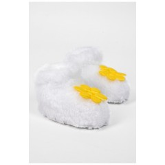 Пінетки дитячі для дівчинки білого кольору 196015L