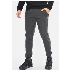 Спортивні штани чоловічі на флісі сірого кольору 196022L