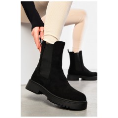 Черевики жіночі зимові чорного кольору 196072L
