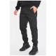 Спортивні штани чоловічі на флісі чорного кольору 196155L