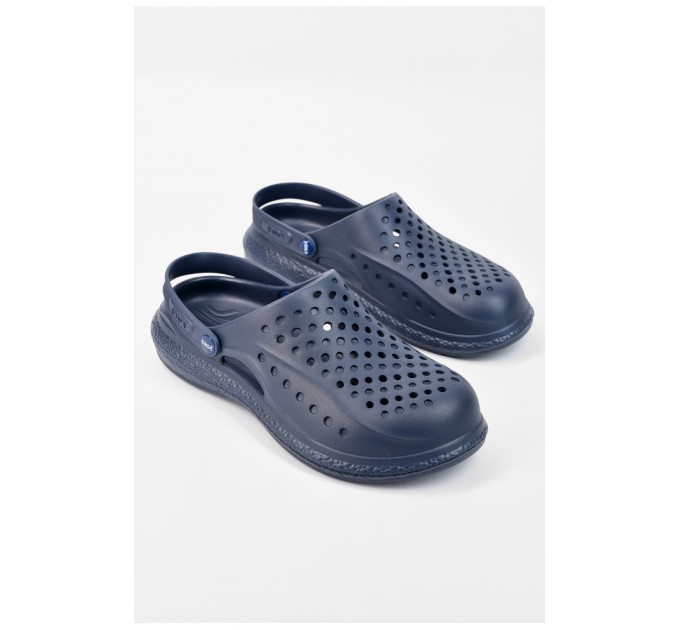 Крокси чоловічі темно-синього кольору 196191L