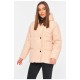 Куртка жіноча демісезонна світло-бежевого кольору 196388L