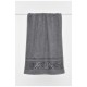 Полотенце для лица махровое темно-серого цвета 196461L