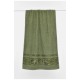 Полотенце банное махровое зеленого цвета 196463L