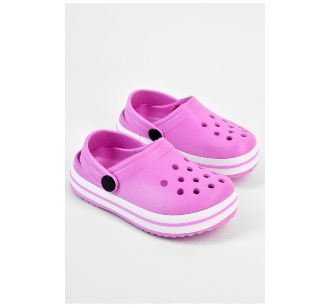 Крокси дитячі рожевого кольору 196808L