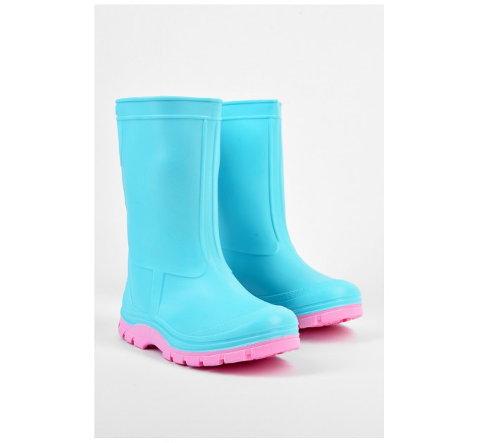 Чоботи гумові дитячі блакитного кольору 196927L
