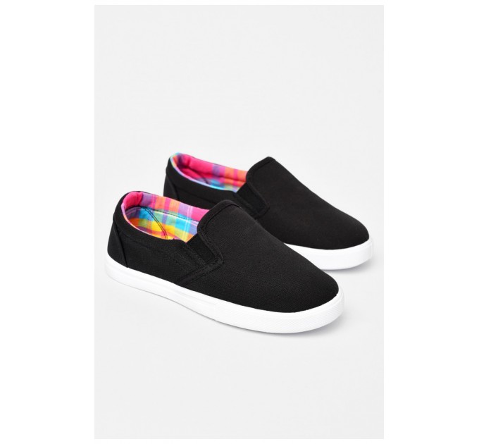 Мокасины детские черного цвета 197314L