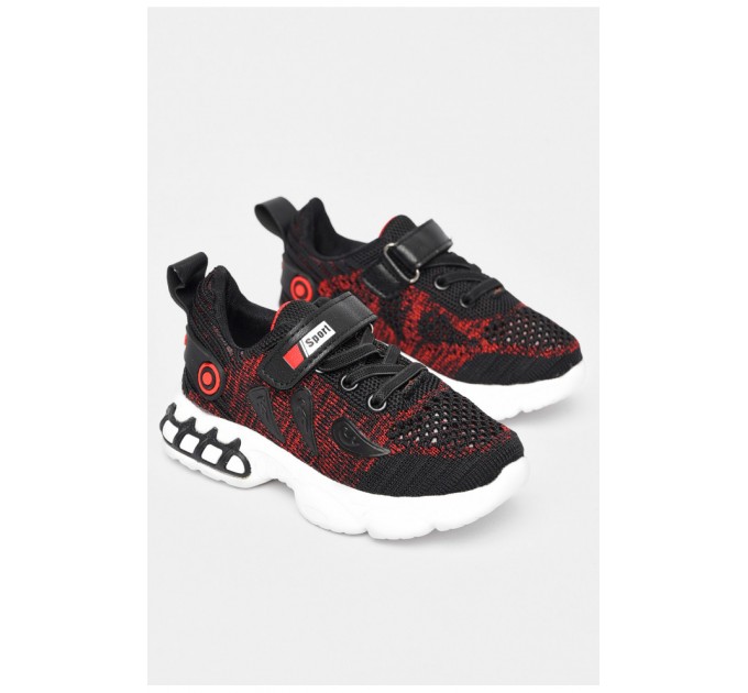 Кросівки дитячі чорного кольору текстиль 197422L