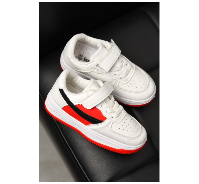 Кросівки дитячі білого кольору 197447L