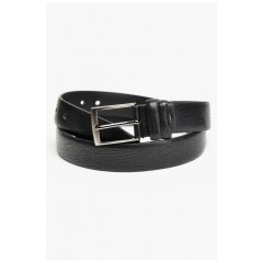 Ремень мужской черного цвета размер 113*3,3 см 198286L