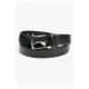 Ремінь чоловічий чорного кольору розмір 113*3,3 см 198286L