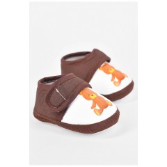 Пінетки дитячі коричневого кольору 198339L