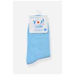 Шкарпетки дитячі демісезонні блакитного кольору 198501L