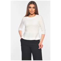 Женская блузка белого цвета 198709L
