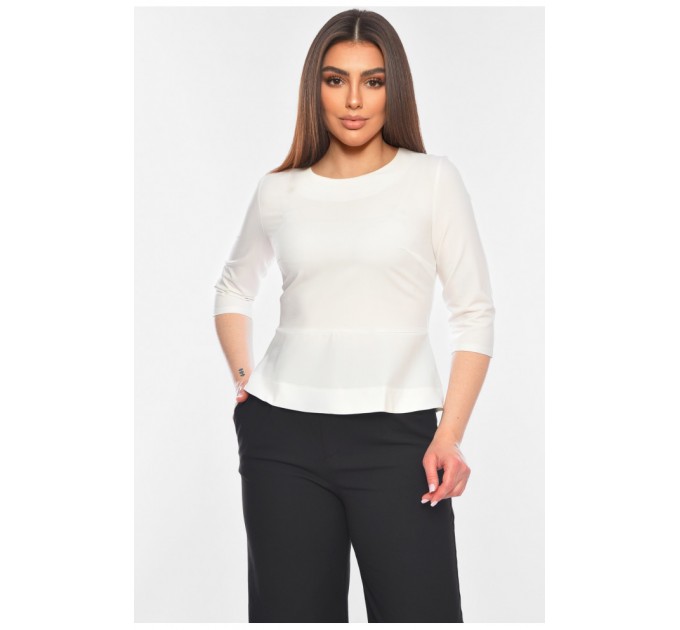 Женская блузка белого цвета 198709L