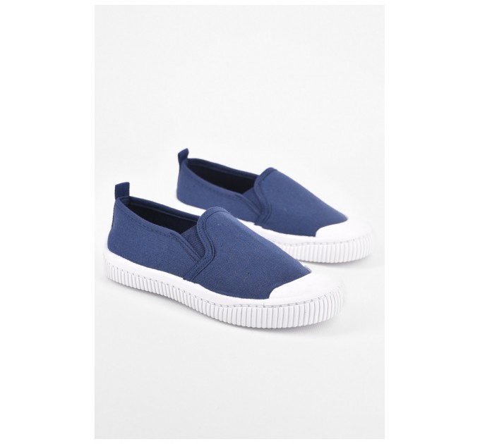 Мокасини дитячі темно-синього кольору 198746L