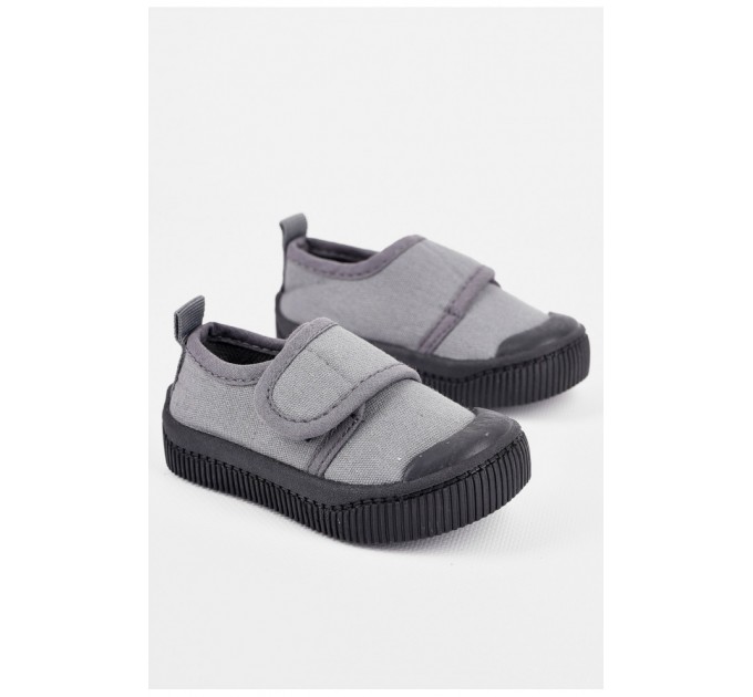 Мокасини дитячі сірого кольору 198760L