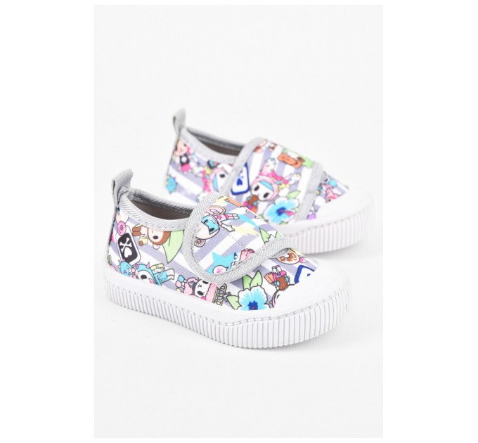 Мокасини дитячі сірого кольору 198763L