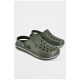 Кроксы мужские темно-зеленого цвета 199191L