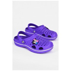 Кроксы детские фиолетового цвета 199524L