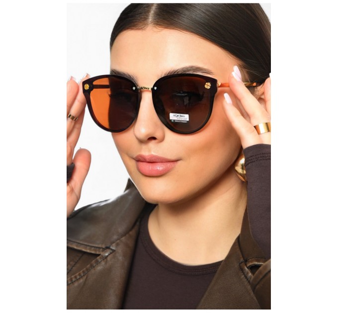 Очки женские коричневого цвета 199738L