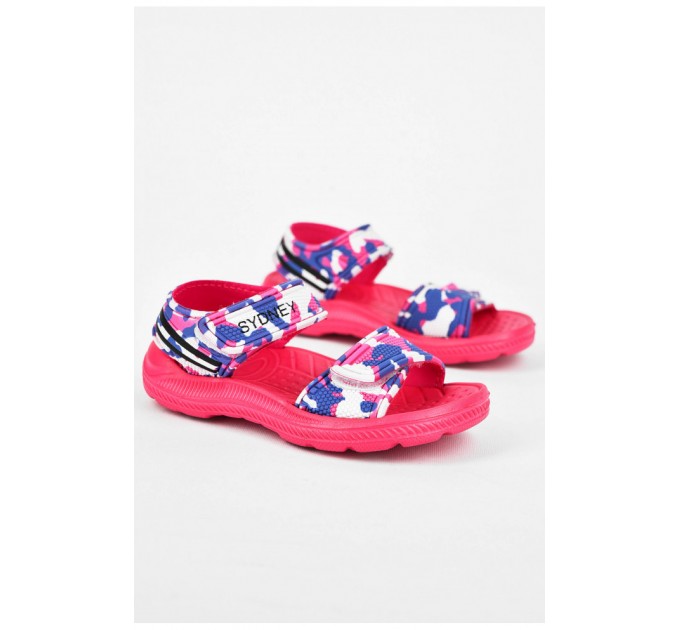 Босоніжки дитячі піна малинового кольору 200059L