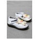Пинетки детские белого цвета 200091L