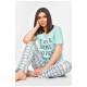 Женская пижама мятного цвета 200564L