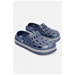 Кроксы мужские темно-синего цвета 200568L