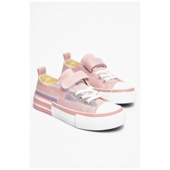 Кеды детские светло-розового цвета 200987L