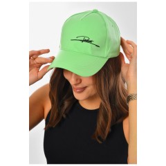 Кепка жіноча зеленого кольору 201269L Кепка жіноча зеленого кольору 201269L