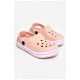 Кроксы детские пудрового цвета 201773L