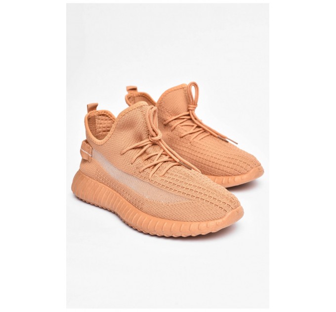 Кроссовки мужские бежевого цвета 201785L