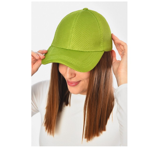 Кепка жіноча салатового кольору 202026L