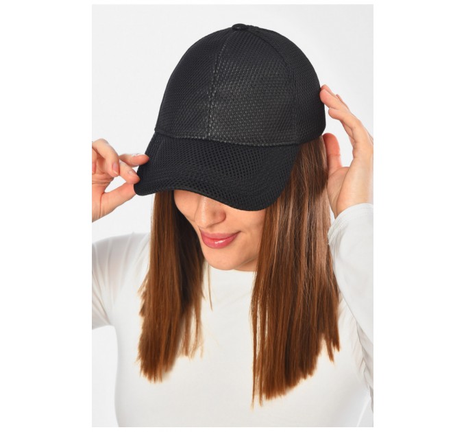 Кепка женская черного цвета 202027L