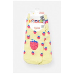 Шкарпетки дитячі для дівчинки демісезонні жовтого кольору 202051L