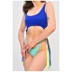Купальник жіночий синього кольору 202085L