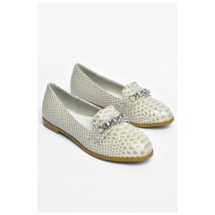 Балетки для дівчинки сірого кольору 202231L