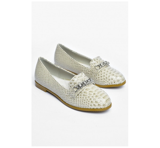 Балетки для дівчинки сірого кольору 202231L