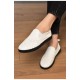 Мокасини жіночі білого кольору 202482L