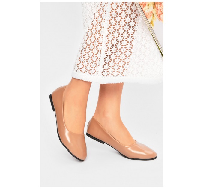 Балетки жіночі бежевого кольору 202760L